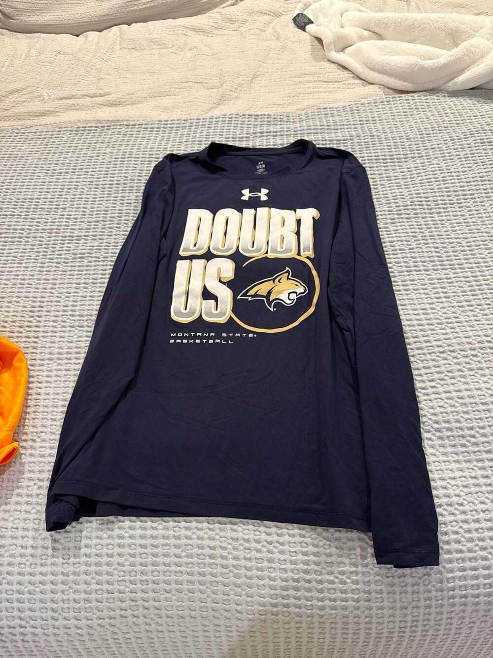 Under Armour Montana State Basketball Doubt Us Performance Long Sleeve Shirt